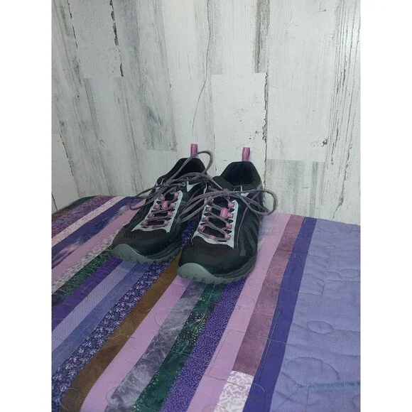 Merrell Siren Edge 3 Hiking Shoes Womens Size 10.5 Black J35750 - Picture 4 of 10